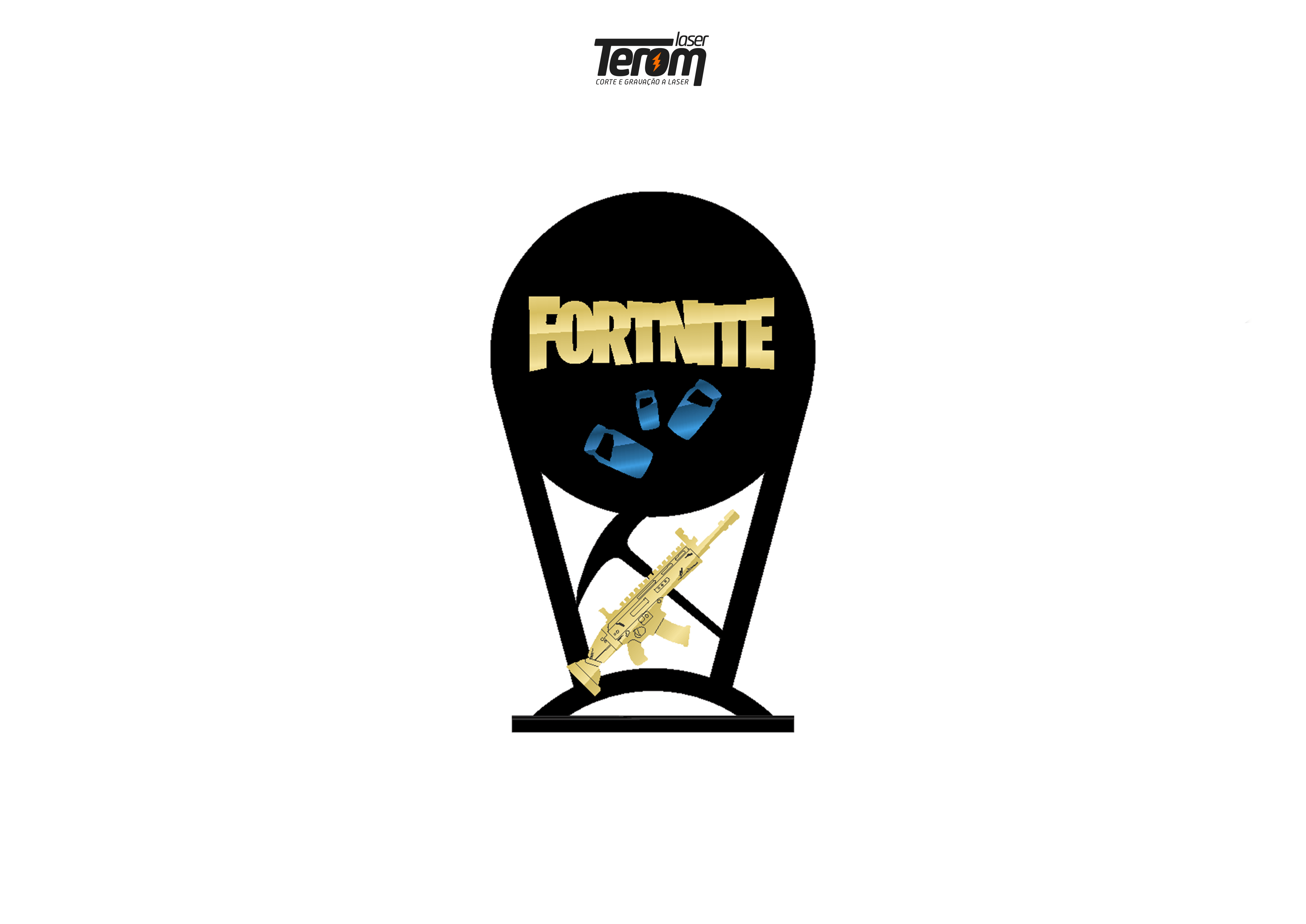 SUPORTE DE HEADSET FORTNITE