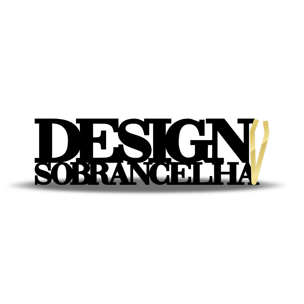 PLACA DE MESA - DESIGN DE SOBRANCELHAS