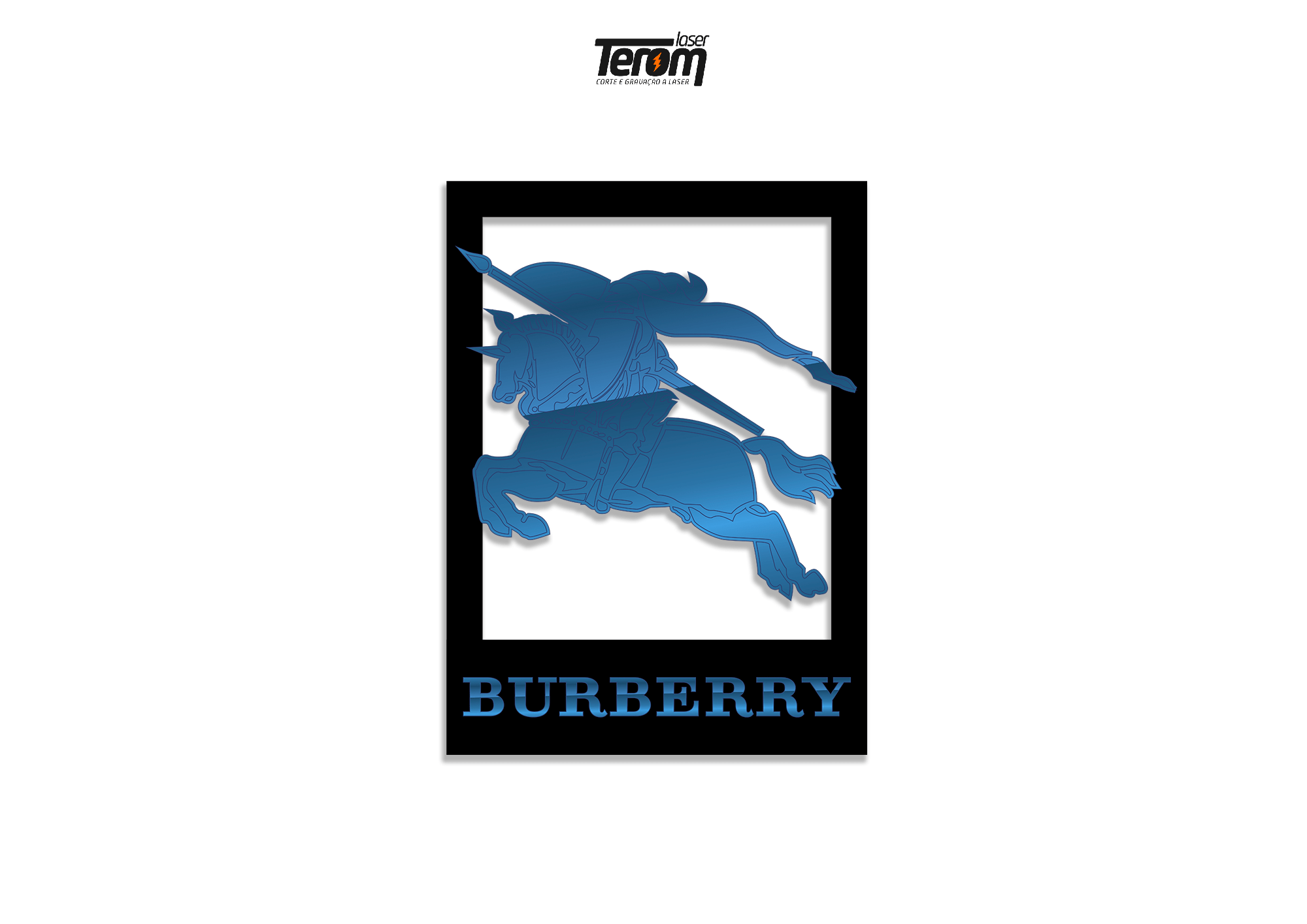 QUADRO DECORATIVO - BURBERRY - TEROM Laser