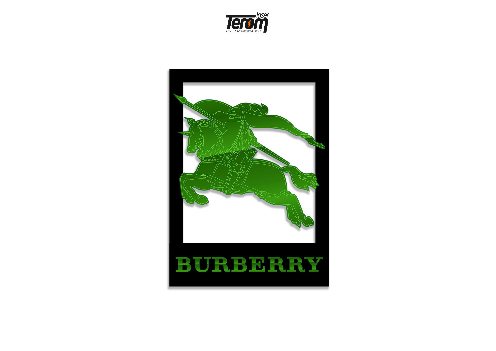 QUADRO DECORATIVO - BURBERRY - TEROM Laser