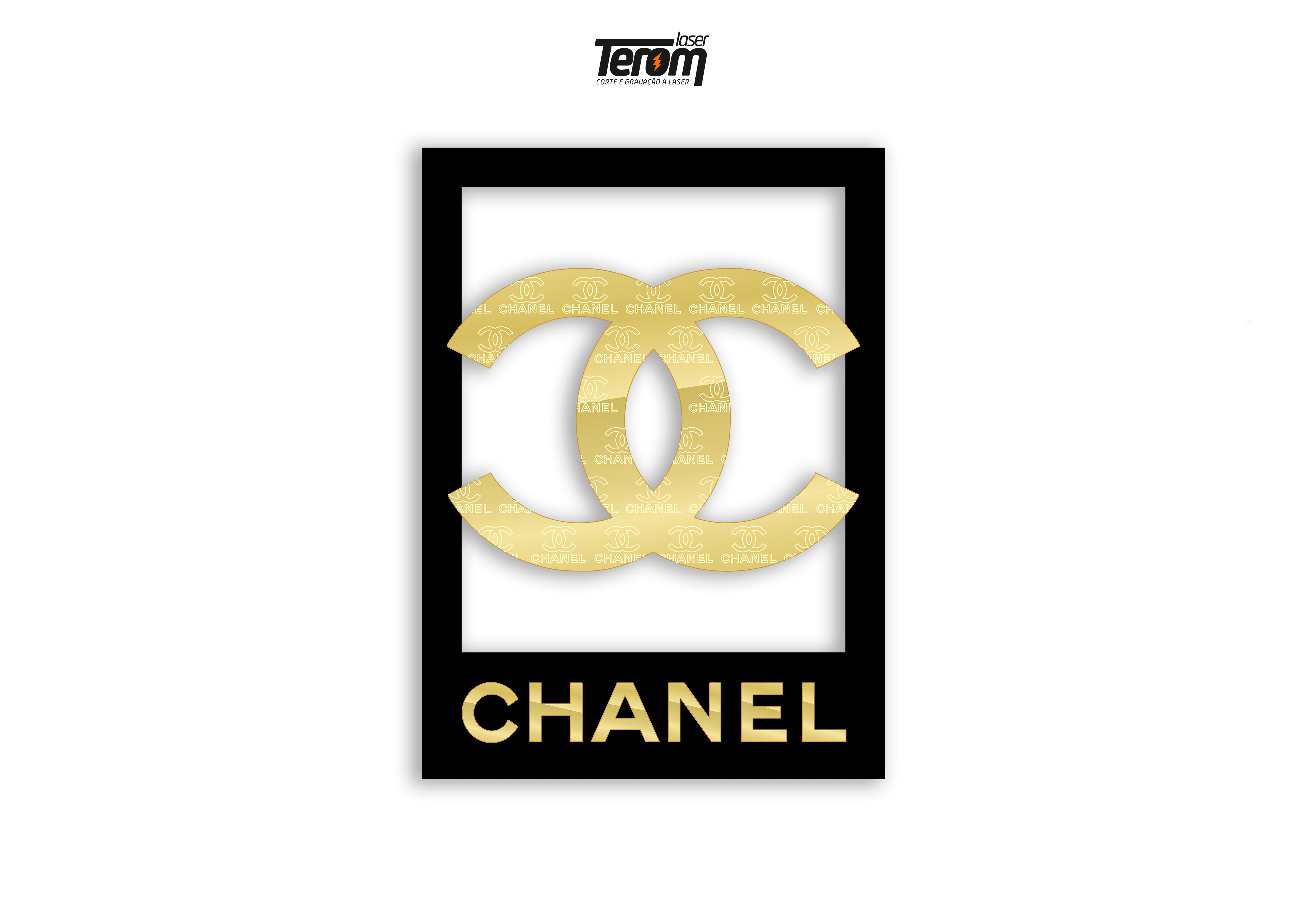 QUADRO DECORATIVO - CHANEL