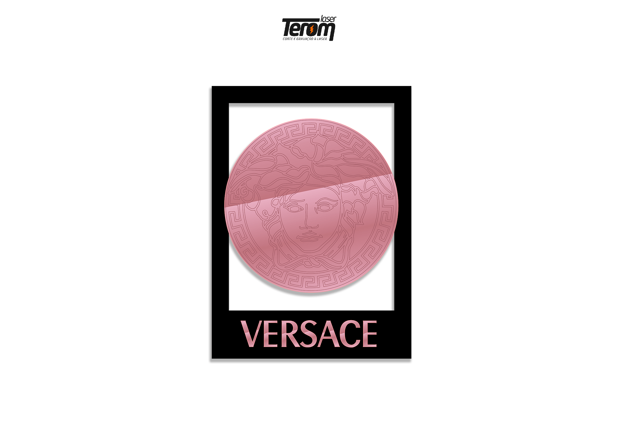 QUADRO DECORATIVO - VERSACE - TEROM Laser