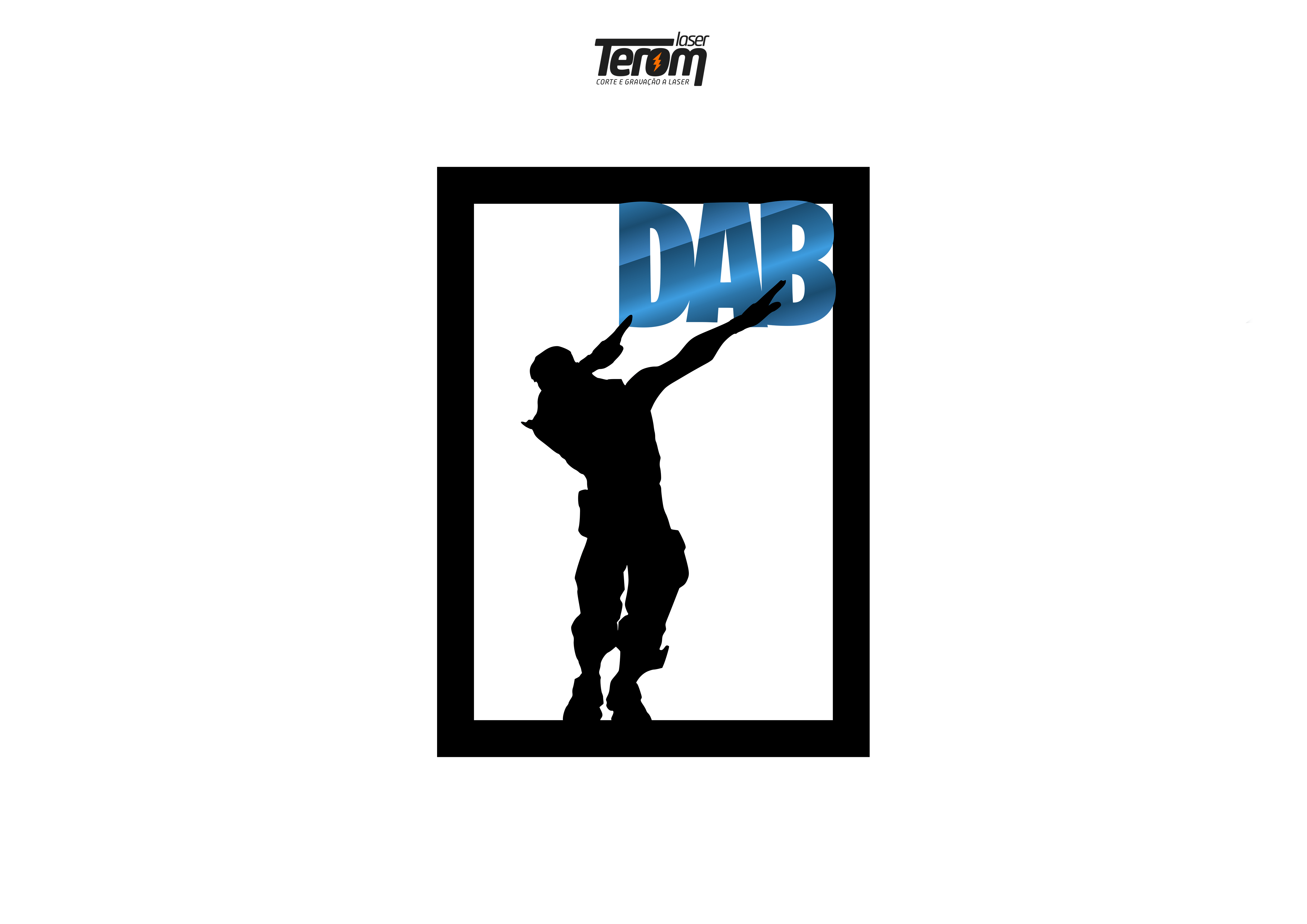 QUADRO DECORATIVO FORTNITE - DANÇA DAB