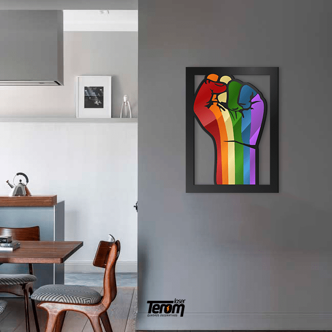 QUADRO LGBT - LUTA LGBT