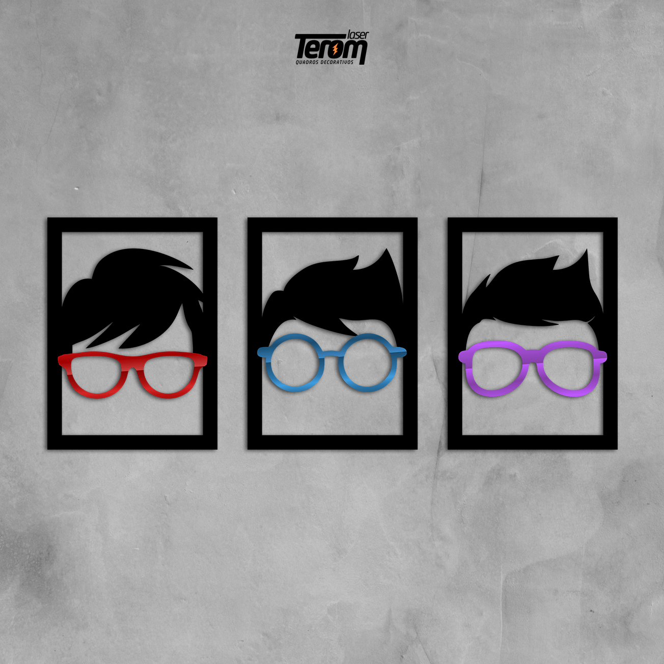 QUADROS DECORATIVOS GEEK - NERDS