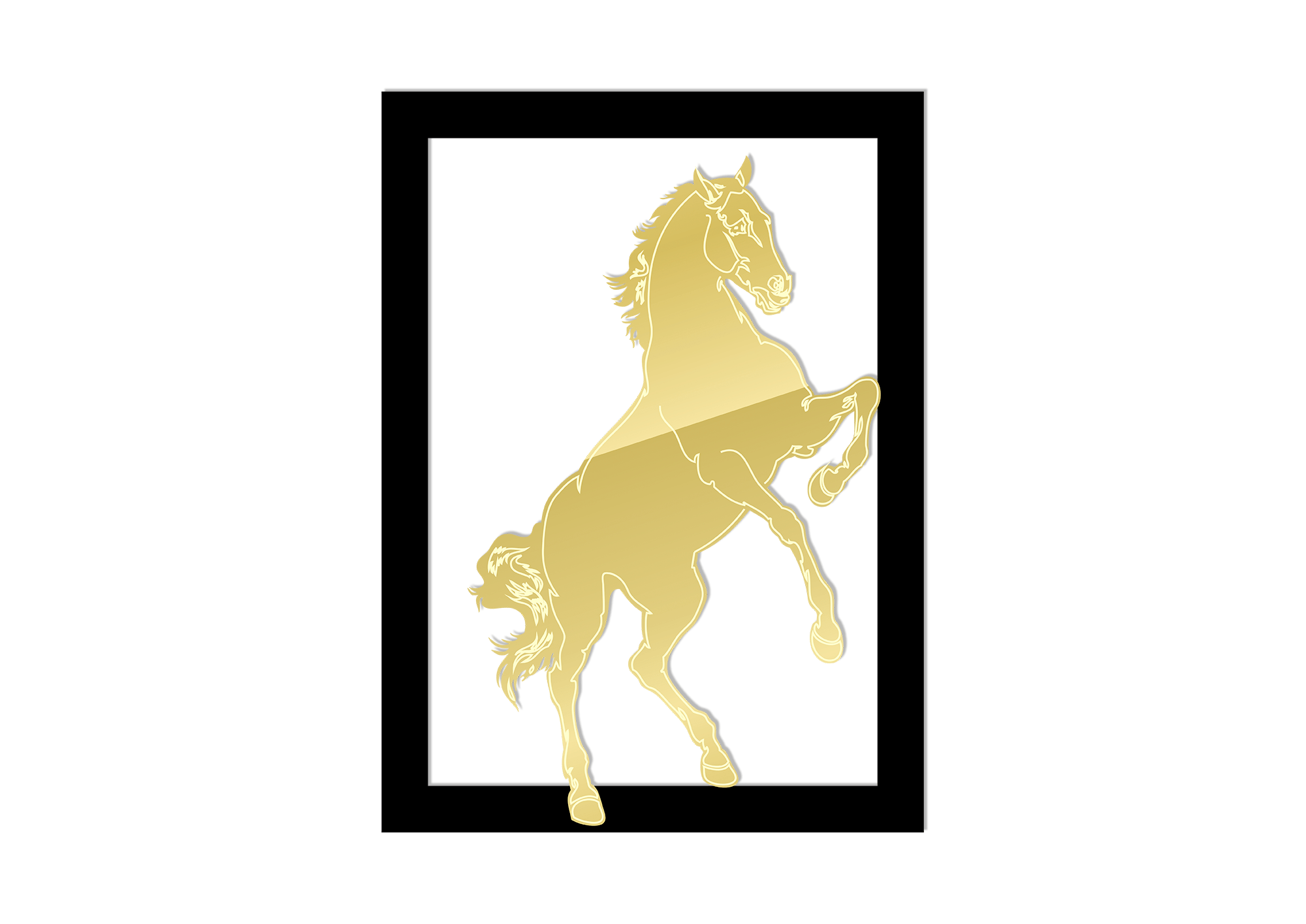 QUADRO DECORATIVO HARAS - CAVALO ELITE