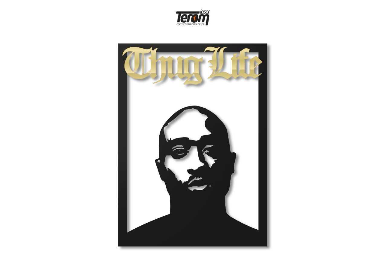 QUADRO - 2PAC THUG LIFE - PREMIUM 01