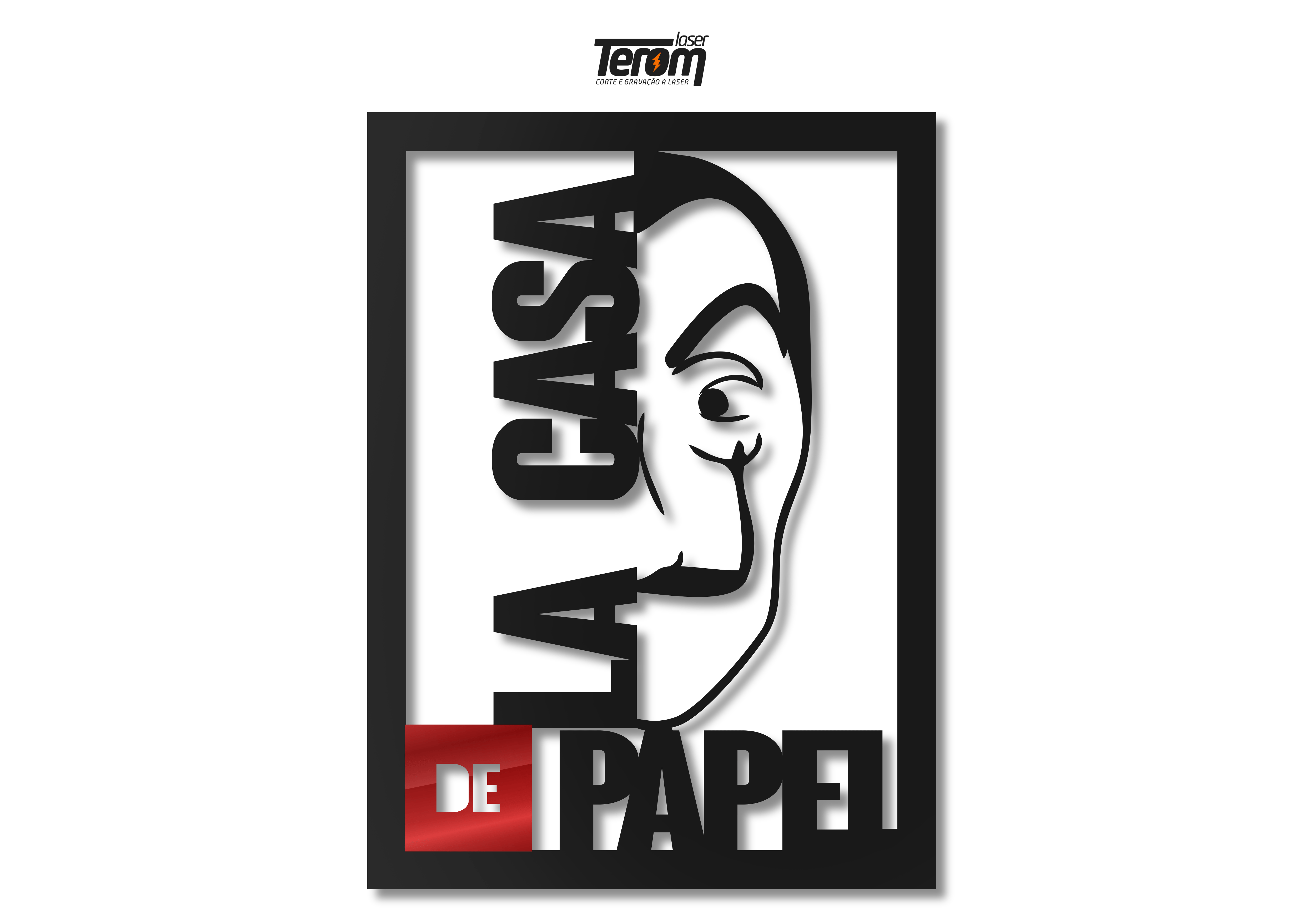 QUADRO LA CASA DE PAPEL 01