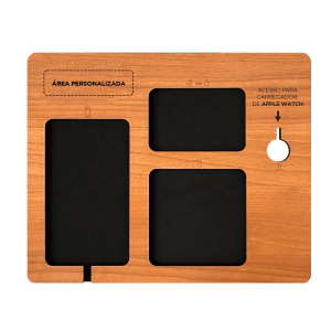 BANDEJA ORGANIZADORA PERSONALIZADA - DOCK STATION APPLE