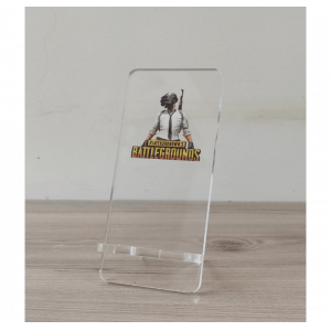 KIT DE MESA PUBG - SUPORTE DE HEADSET + SUPORTE PARA CELULAR + PLACA DE MESA *BRINDE*