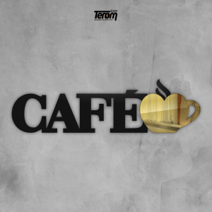 PLACA DE MESA - CAFÉ