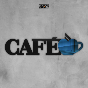 PLACA DE MESA - CAFÉ