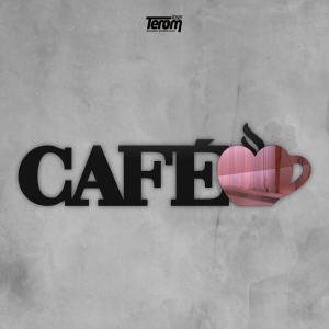 PLACA DE MESA - CAFÉ