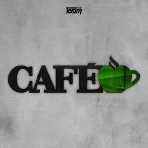 PLACA DE MESA - CAFÉ