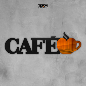 PLACA DE MESA - CAFÉ