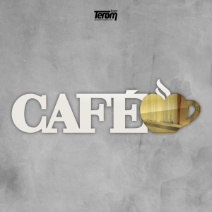 PLACA DE MESA - CAFÉ