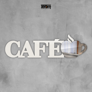 PLACA DE MESA - CAFÉ