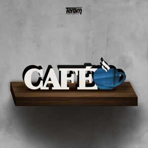 PLACA DE MESA - CAFÉ