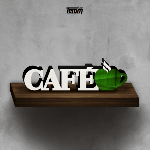 PLACA DE MESA - CAFÉ