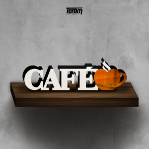 PLACA DE MESA - CAFÉ