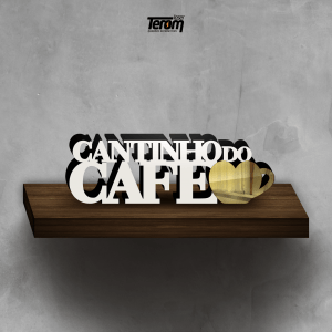 PLACA DE MESA - CANTINHO DO CAFÉ