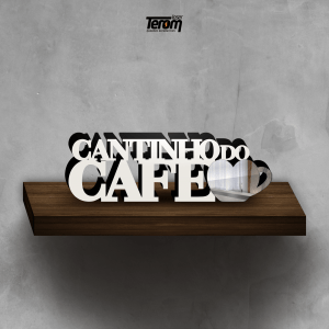 PLACA DE MESA - CANTINHO DO CAFÉ