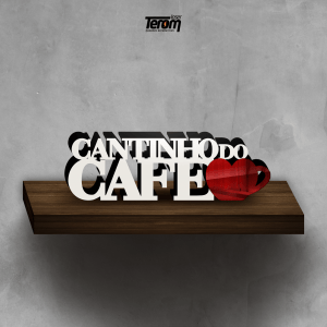 PLACA DE MESA - CANTINHO DO CAFÉ