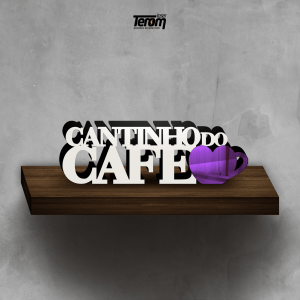 PLACA DE MESA - CANTINHO DO CAFÉ