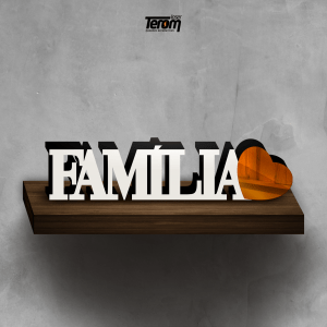 PLACA DE MESA - FAMÍLIA