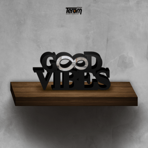 PLACA DE MESA - GOOD VIBES 