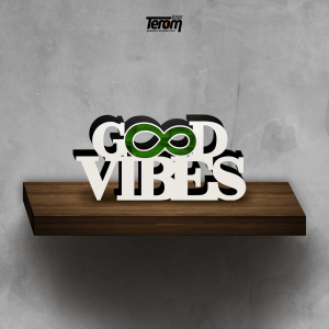 PLACA DE MESA - GOOD VIBES 