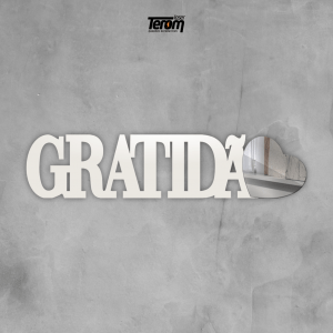 PLACA DE MESA - GRATIDÃO