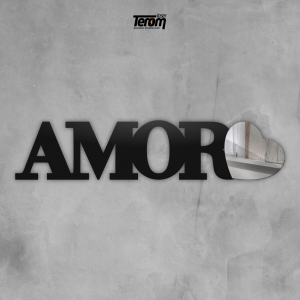 PLACA DE MESA - AMOR