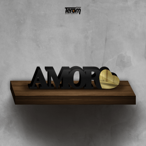 PLACA DE MESA - AMOR