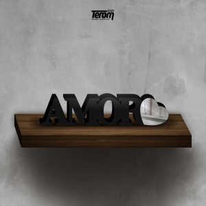 PLACA DE MESA - AMOR