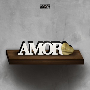 PLACA DE MESA - AMOR