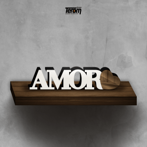 PLACA DE MESA - AMOR