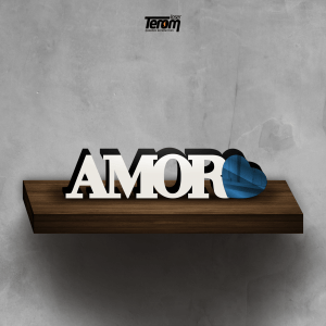 PLACA DE MESA - AMOR