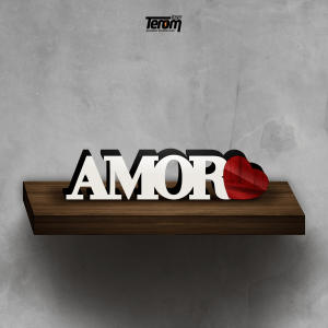 PLACA DE MESA - AMOR