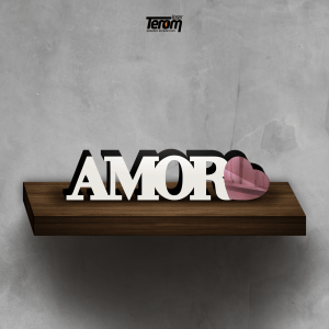 PLACA DE MESA - AMOR