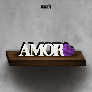 PLACA DE MESA - AMOR