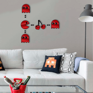 QUADRO DECORATIVO GEEK  - PAC-MAN