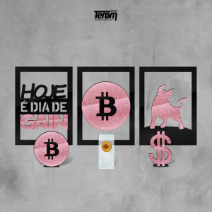 BOX BITCOIN - KIT 3 QUADROS + 2 PLACAS DE MESA + SUPORTE CELULAR DE *BRINDE*