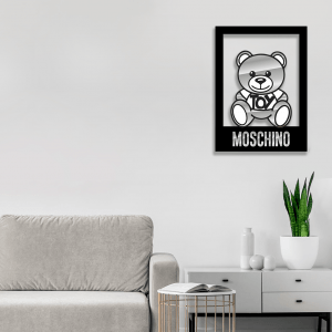 QUADRO DECORATIVO - MOSCHINO