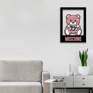 QUADRO DECORATIVO - MOSCHINO