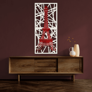 QUADRO TORRE EIFFEL ABSTRATO