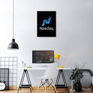 QUADRO DECORATIVO BOLSA - NASDAQ