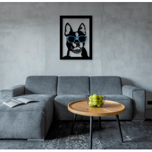 QUADRO DECORATIVO BULLDOG LOVERS