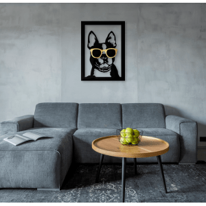 QUADRO DECORATIVO BULLDOG LOVERS