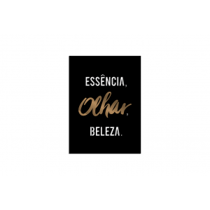 QUADRO DECORATIVO DESIGNER DE SOBRANCELHAS - FRASE 02